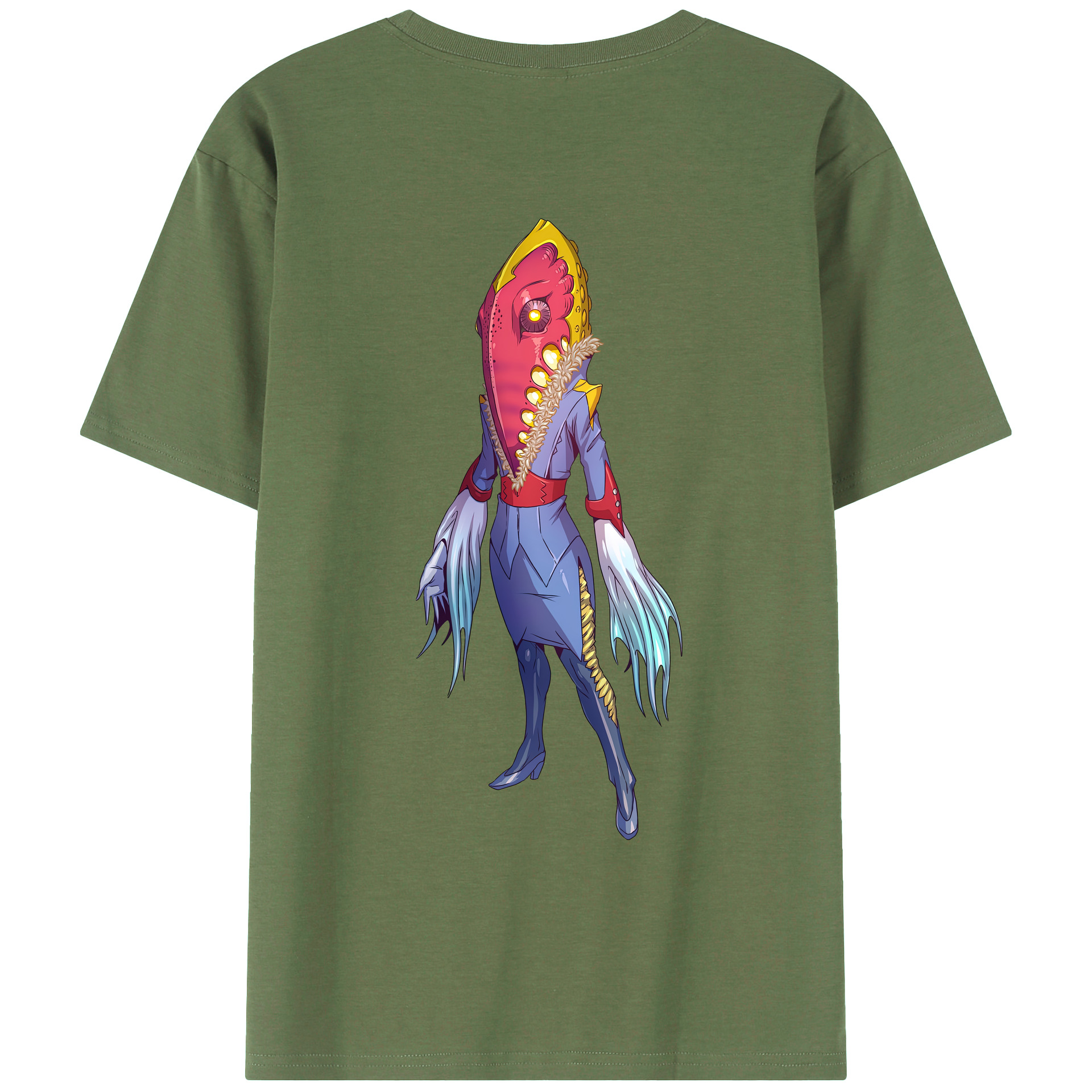 （画像用） ウルトラマン Ultraman 綿100％ メンズ半袖Tシャツ（バックプリント） 通気性
